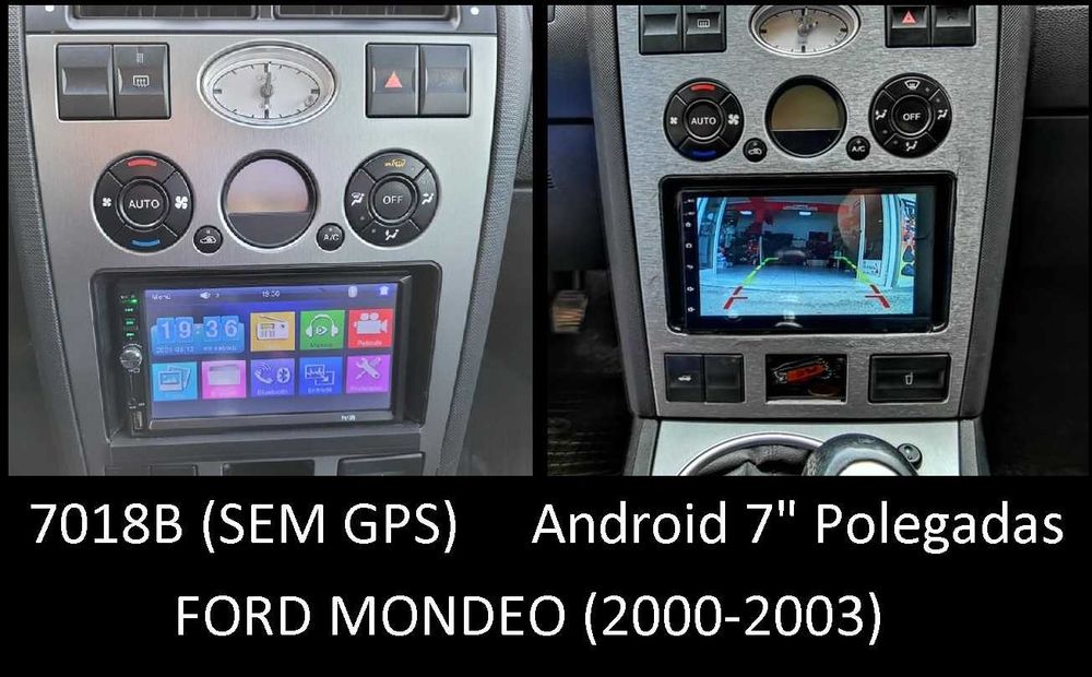 (NOVO) Rádio 2DIN • FORD • Mondeo MK3  (2000 a 2007) • Android GPS