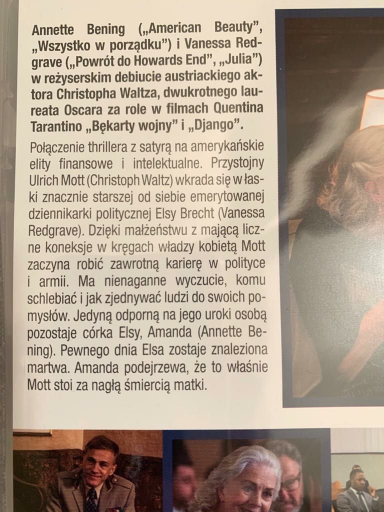 DVD "Układ idealny"