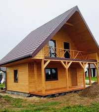 Budowa domów szkieletowych ,elewacje drewniane