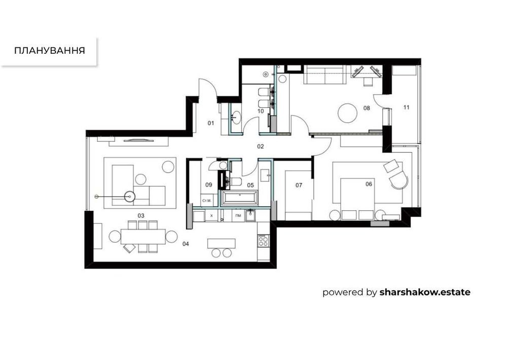 ПЕРША ЗДАЧА! 3к 96 м2, Липківського 37-В, Вокзал, ЖК Династія, БЕЗ %