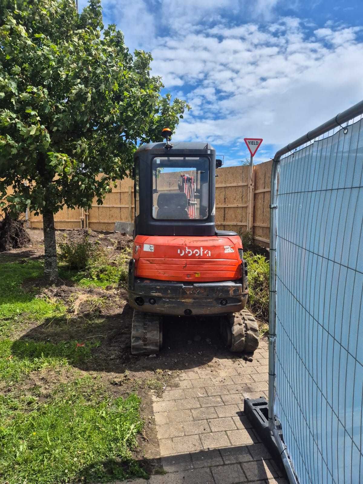 Minikoparka Kubota KX 61-3 2.6t 2013r .(Bobcat 3t YANMAR Takeuchi)