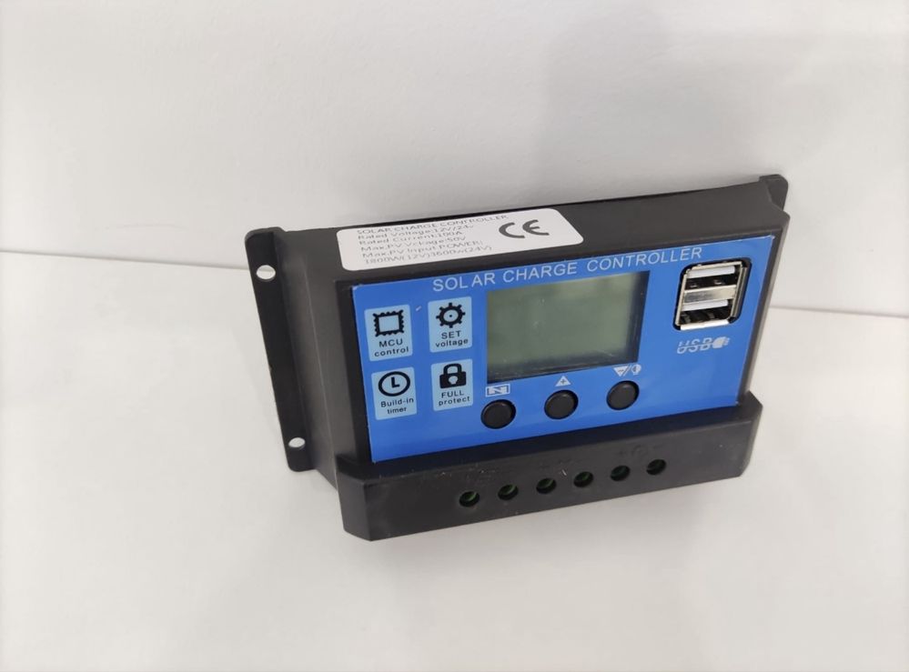 Kit painel Solar 50w c/ Controlador carga