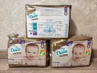 Продам 3 упаковки підгузків Dada 4 (золоті)  42 шт.