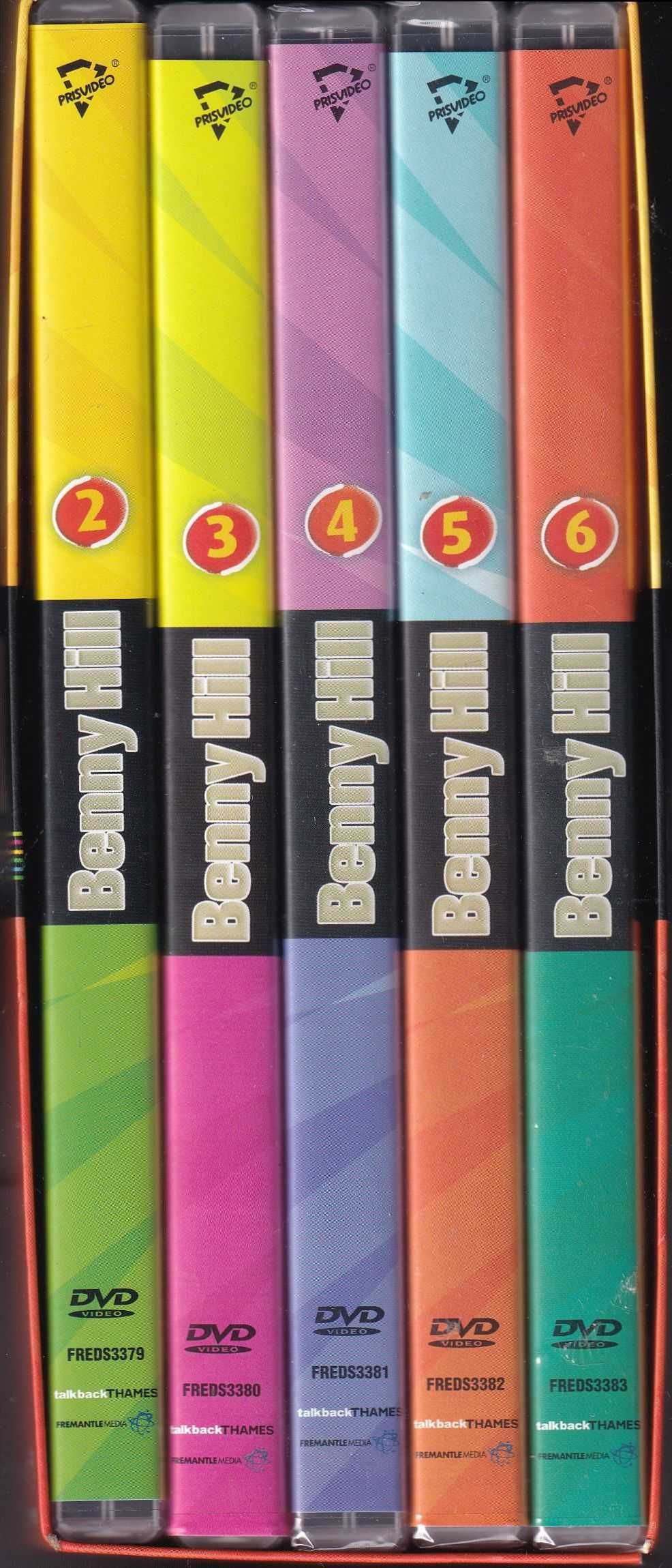 Benny Hill (5 DVDs Hilariantes)