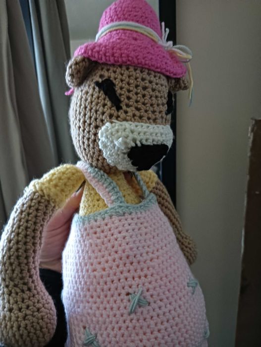 Miś dla dzieci wykonany ręcznie