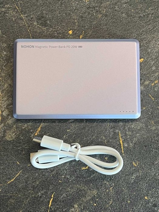 Powerbank NOHON 5000 mAh fioletowy