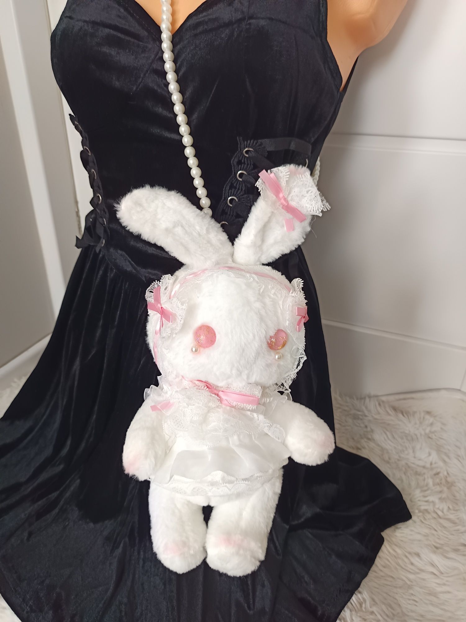 Torebeczka pluszowa w stylu Lolita kawaii