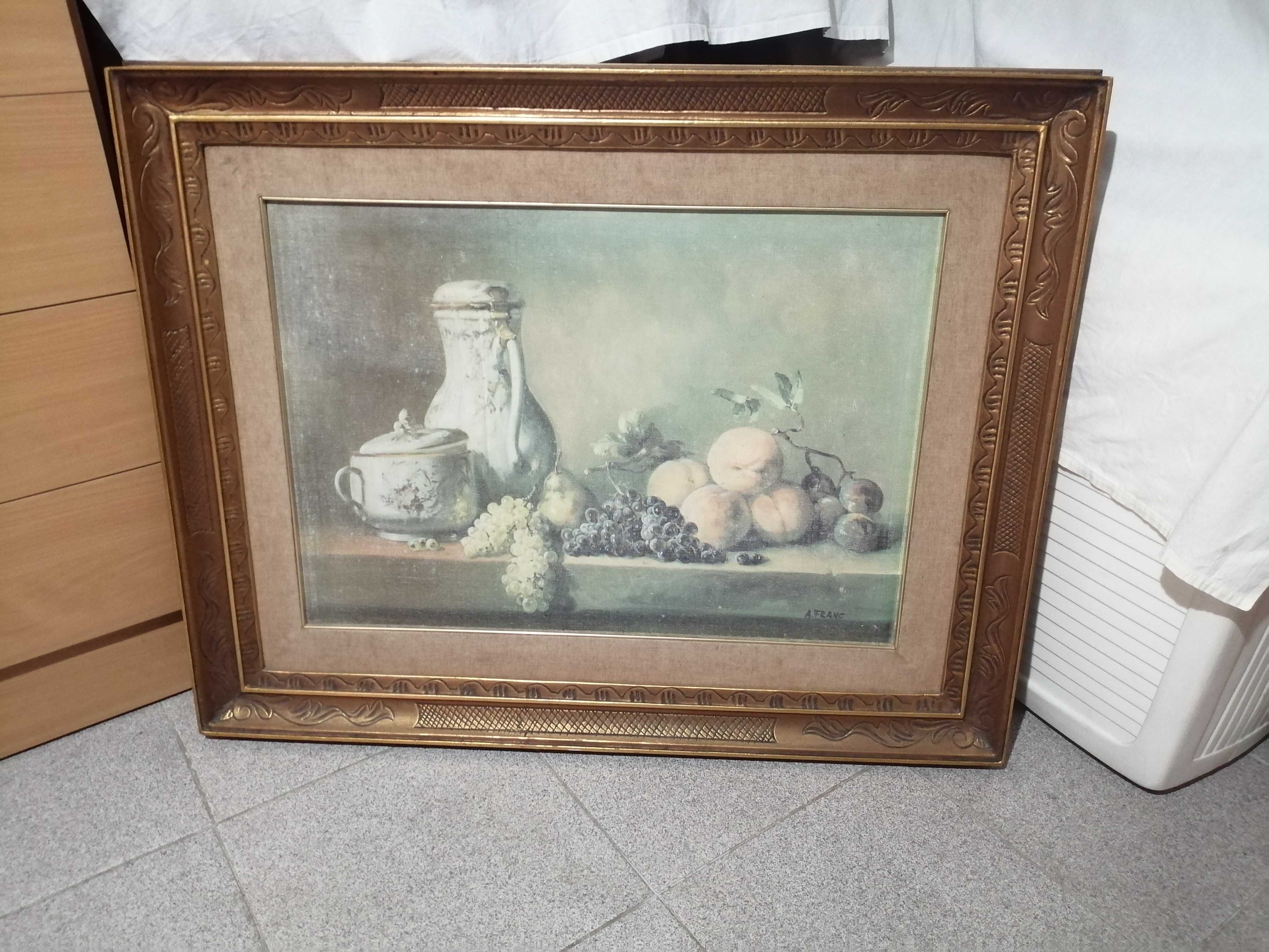 Quadro de sala de jantar em tapeçaria