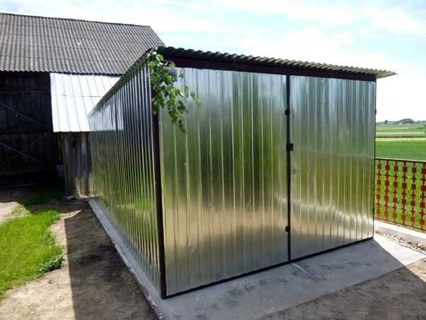 Garaż blaszany Garaże blaszane Blaszak 3x5 PROMOCJA !! Montaż GRATIS