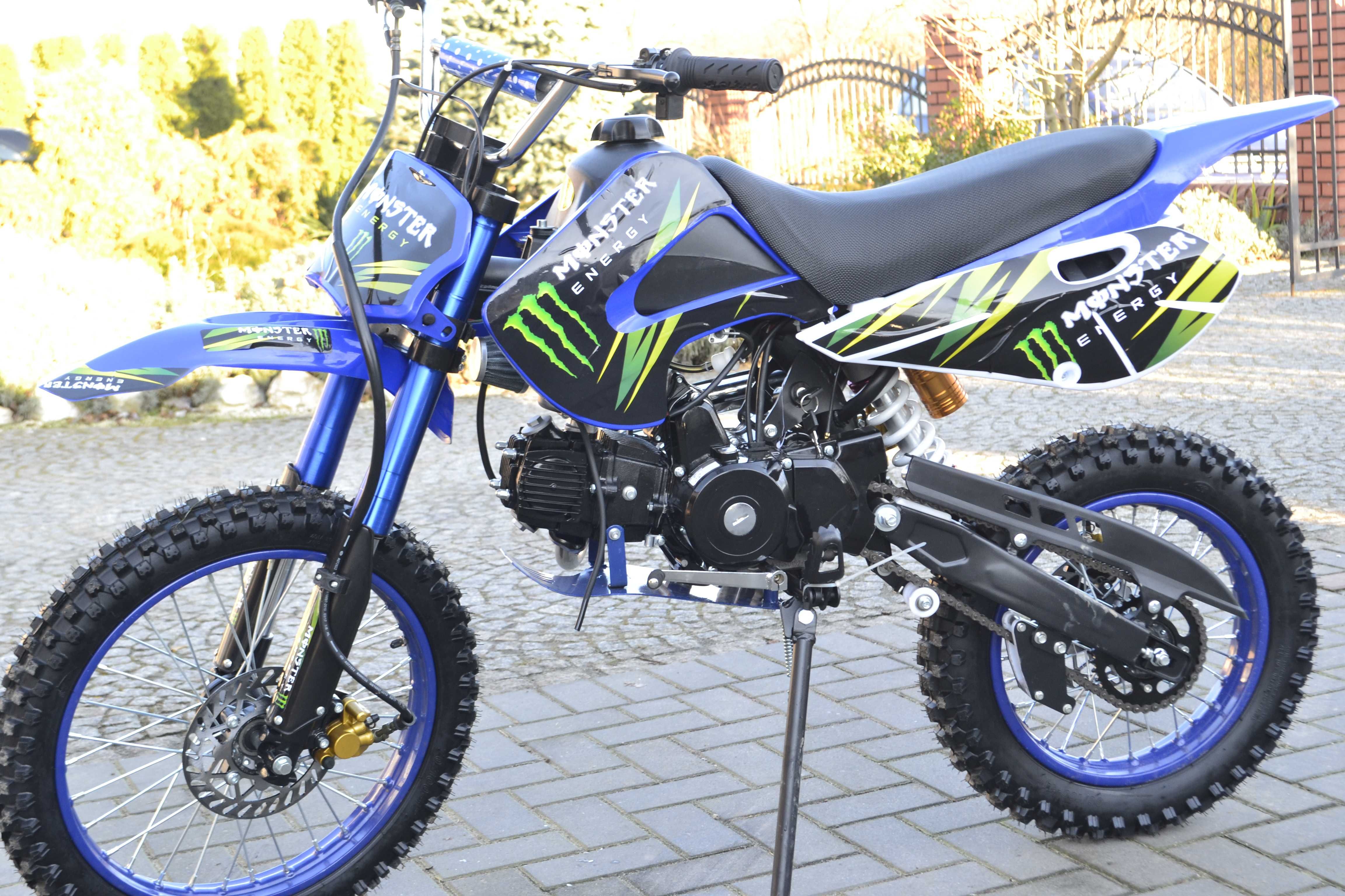 Cross 125 cc Duża rama Starter elektryczny Wysyłka TYLKO 2999!!!