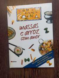 Livro receitas Massa e Arroz