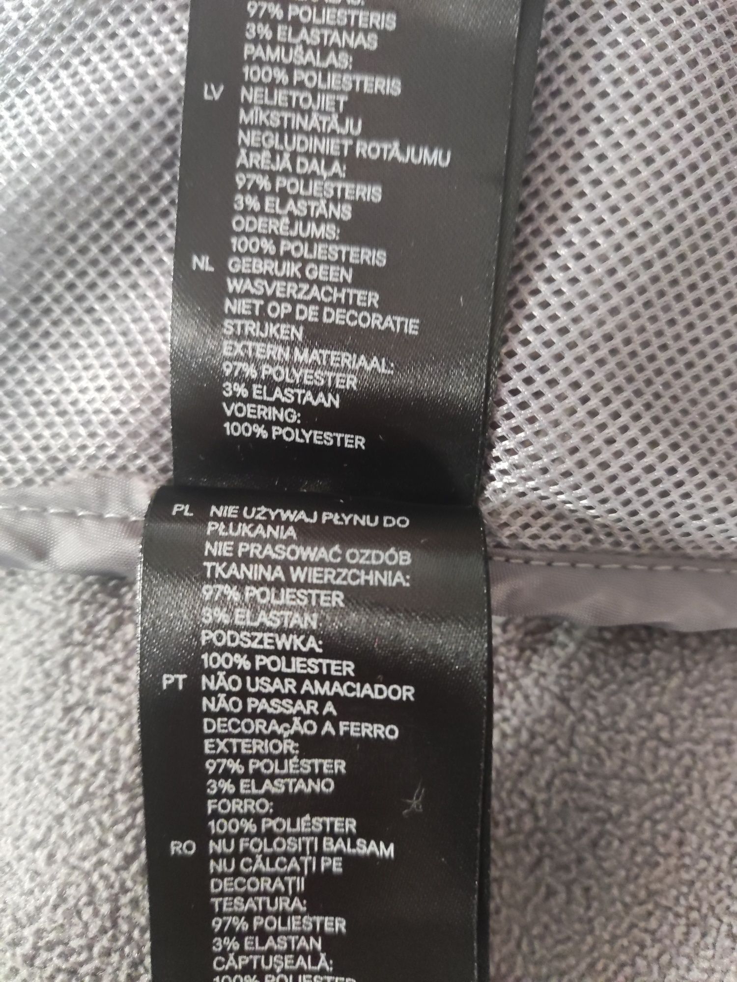 Kurtka panterka z kapturem odblaskami