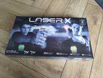 Laser X zestaw 2 pistoletow na podczerwień z czujnikiem na piersi
