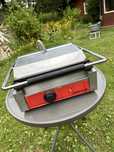 Grill kontaktowy opiekacz do bułek kebab Stalgast 2200W