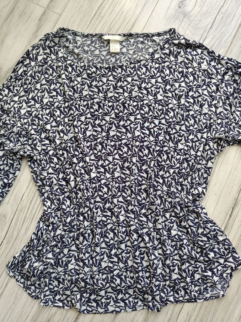 Bluzka damska elegancka H&M 100% wiskoza 42 XL