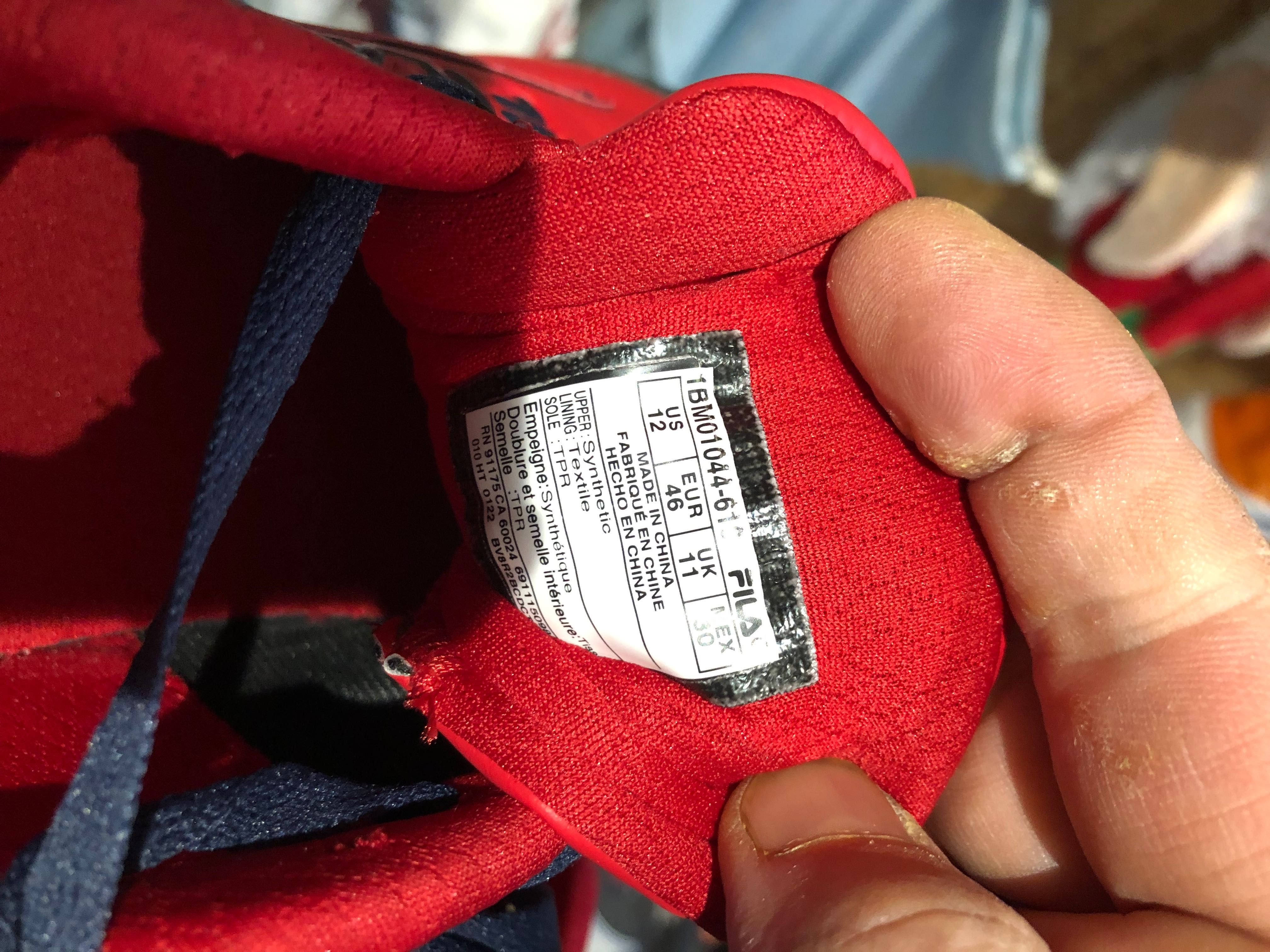 Buty sportowe z usa rozmiar 46