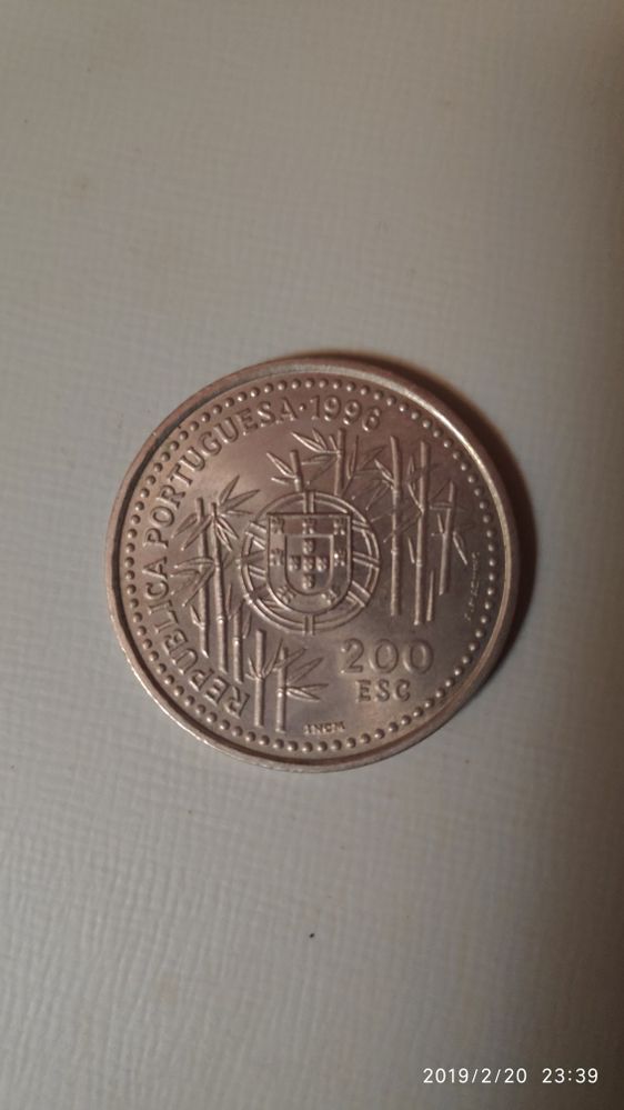 Moedas 200 escudos