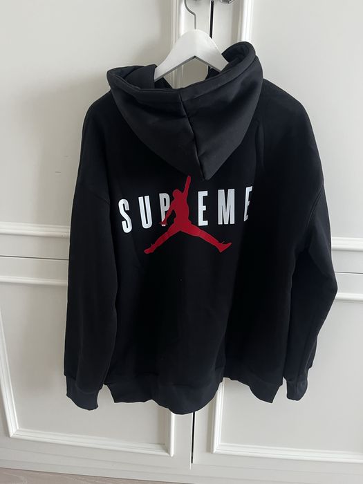 худи supreme x jordan