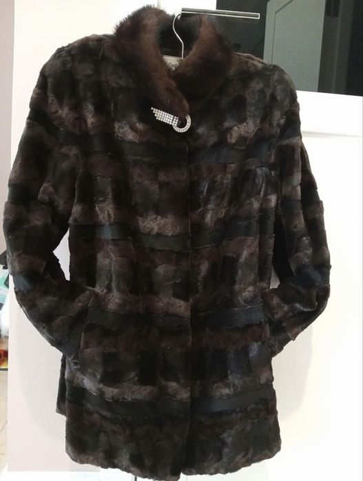 Шуба полушубок норка