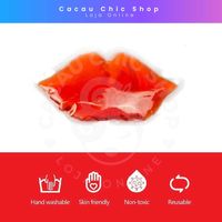 Bolsa Gel Lips Red - Gelo Reutilizável / Micropigmentação Microblading