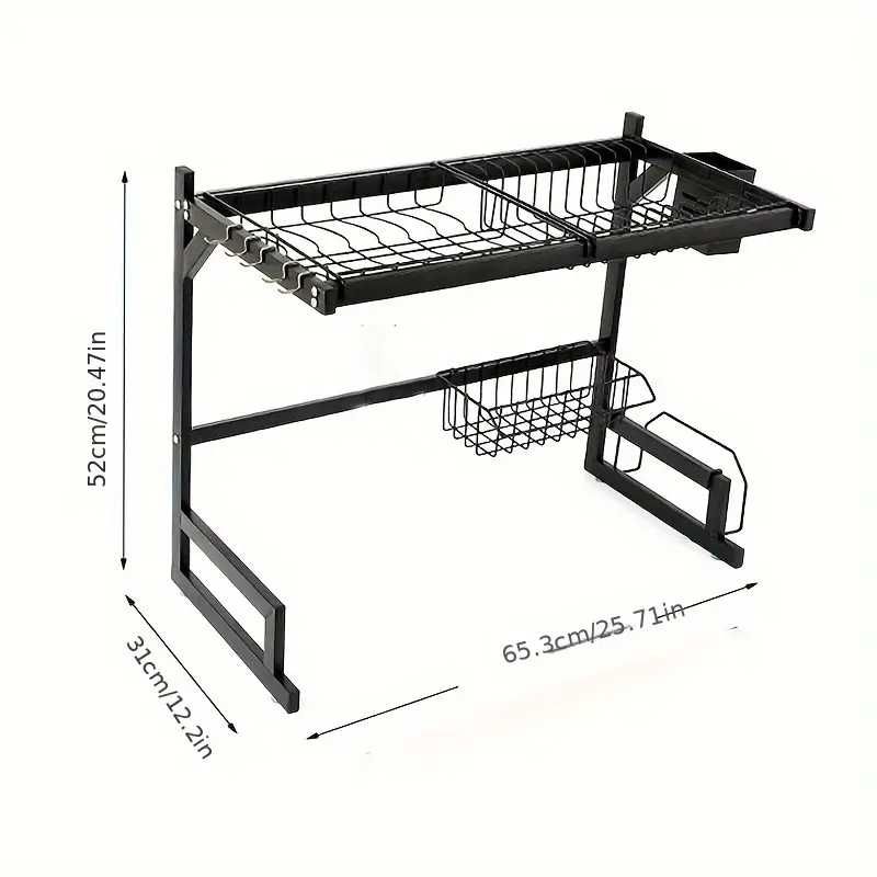 Escorredor de louça aço inox, NOVO sem uso