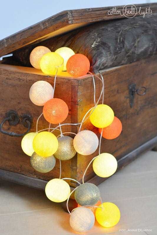 Lampki Cotton Balls 30+ Kul LED
