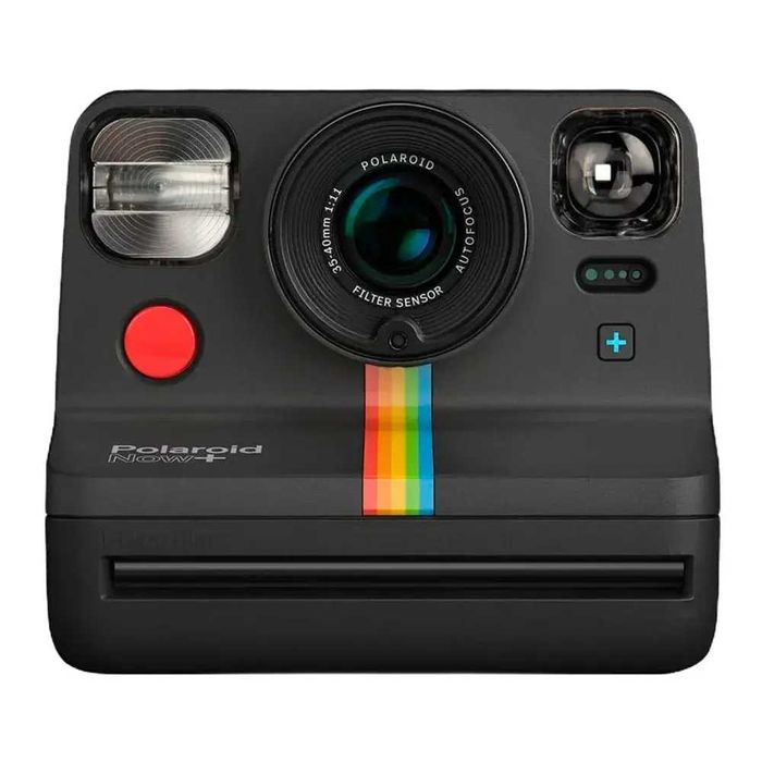 Набір камера Polaroid Now+ Black + сумка-чохол з додатковими фільтрами
