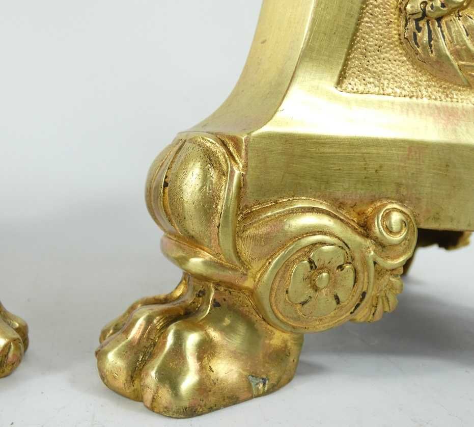 LICHTARZ para świecznik mosiądz 54 cm Maryja Jezus Serce Jezusa