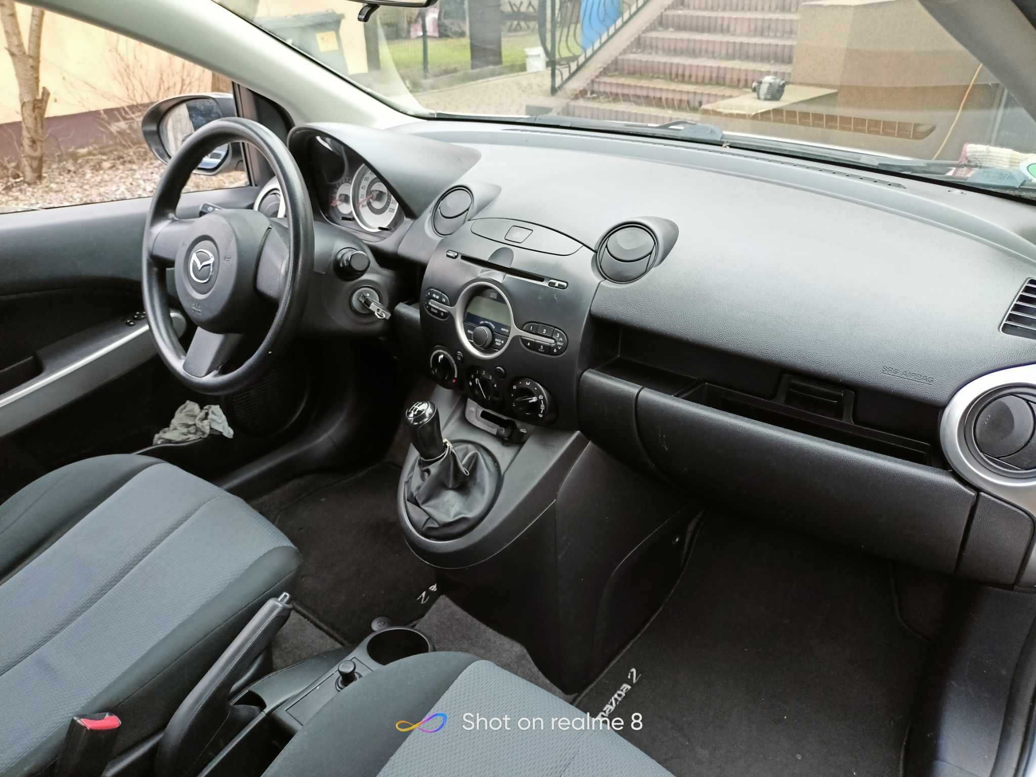 Mazda 2 2008rok, 1,3 16v, sprowadzona z Niemiec zarejestrowana