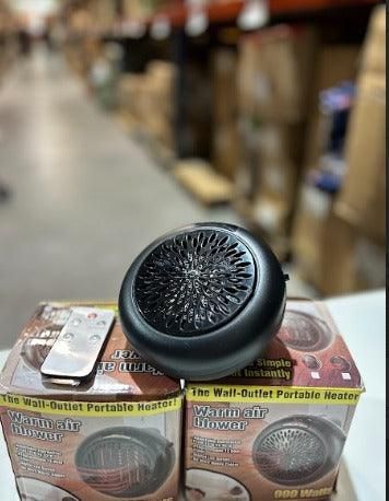Aquecedor Redondo Portátil 900 Watts Preto