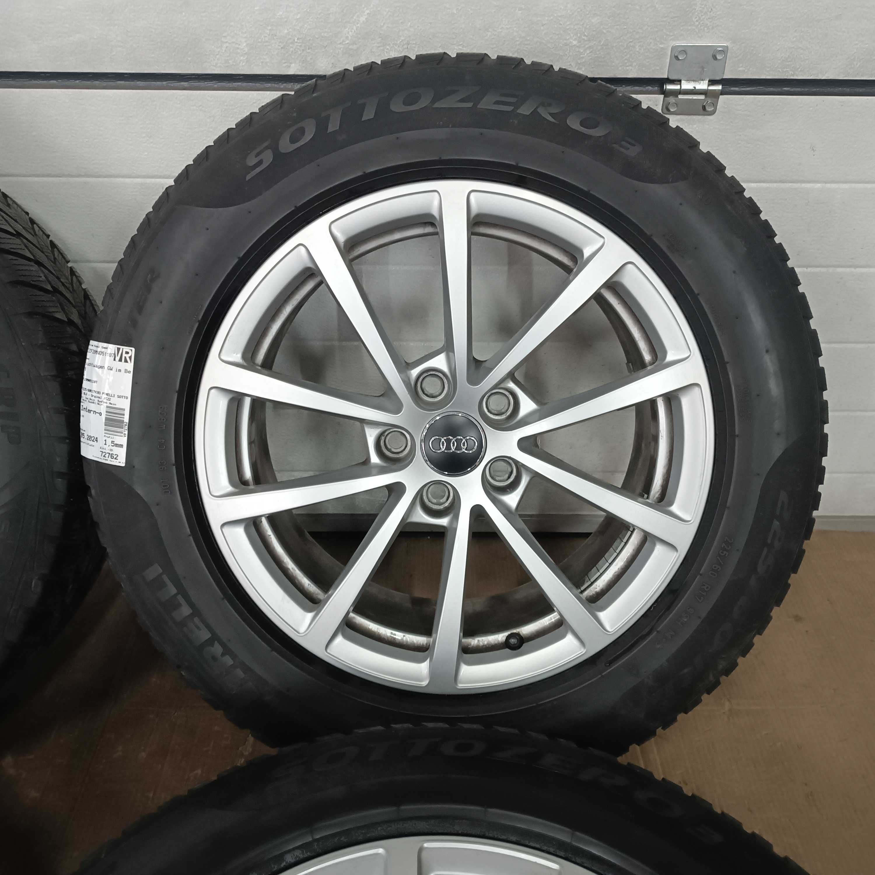 Koła Zimowe 17" 5x112 Audi A4 A5 A6 Q3 Q5 A7 225/60/R17