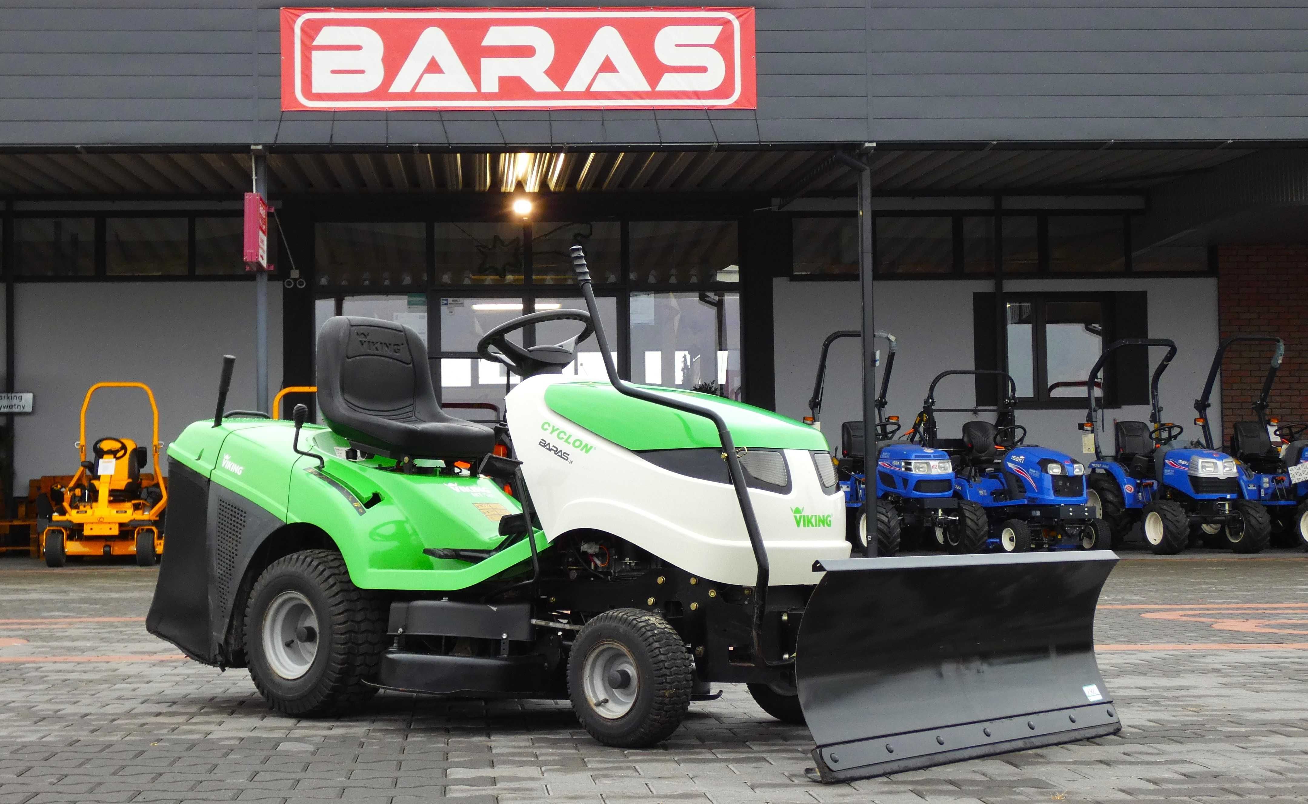Traktor kosiarka Viking Cyclon MT585 B&S  Pług (301101.4) Baras