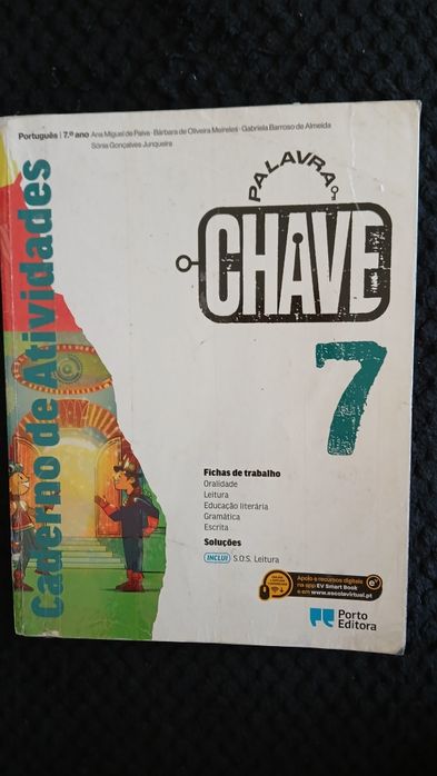 Caderno de atividades português 7⁰ ano