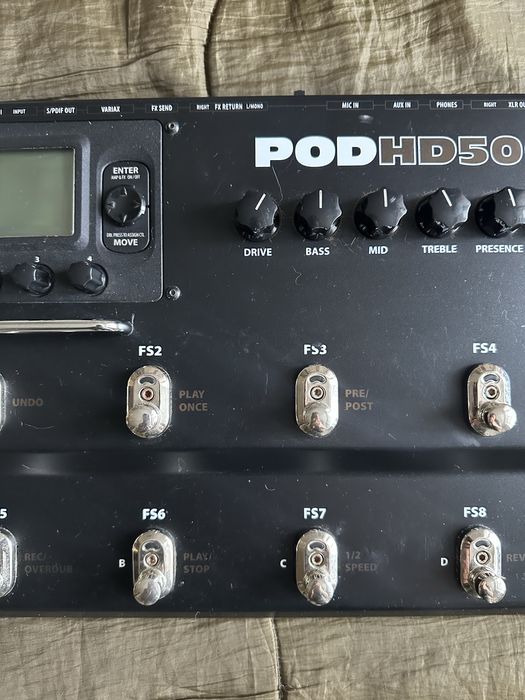 Line6 pod hd500 гітарний процесор\педалборд