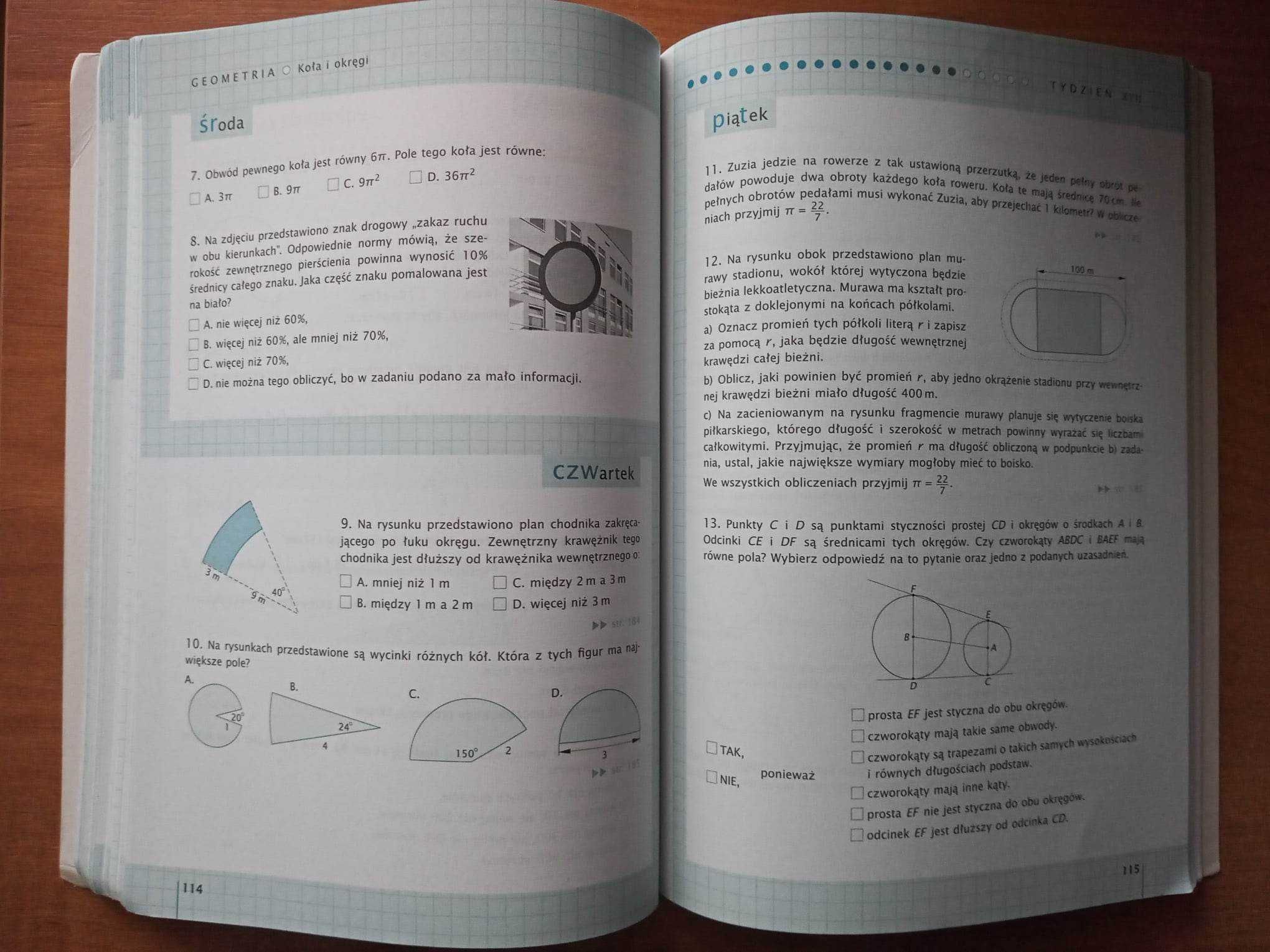 Matematyka. Nowy kalendarz gimnazjalisty.