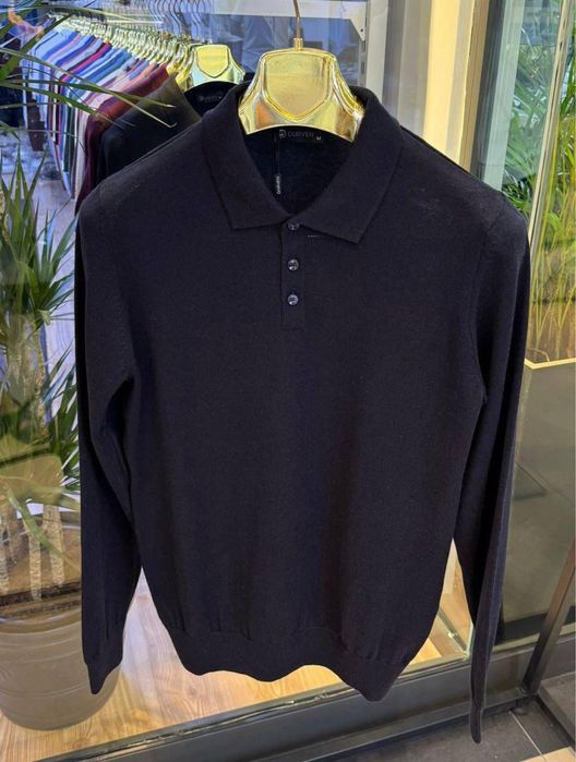 Розпродаж Чоловіче поло/кофта синій/беж/чорний S,M,2XL КИЇВ