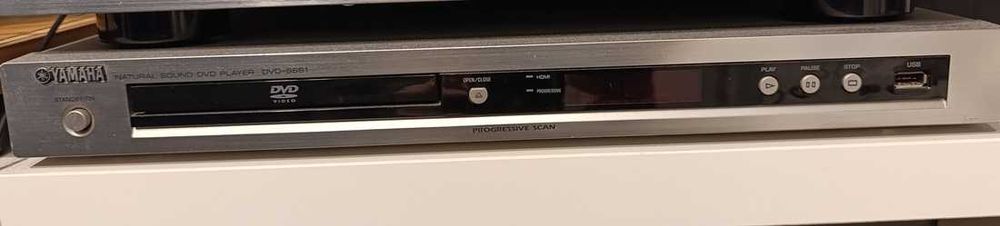 Kino domowe YAMAHA amplituner, zestaw 5 niemieckich kolumn.