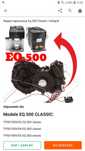 Komp czesci do mechanizmu zapazacza eq500 Express Simens Bosch