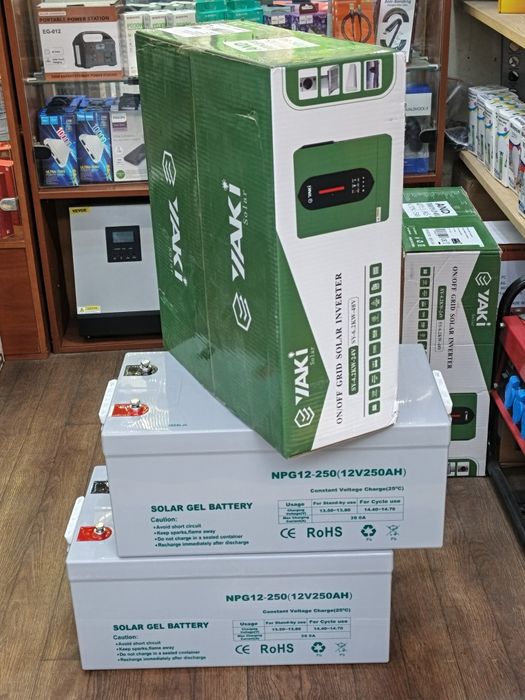 Inverter 4.2 kvt + 500 ah