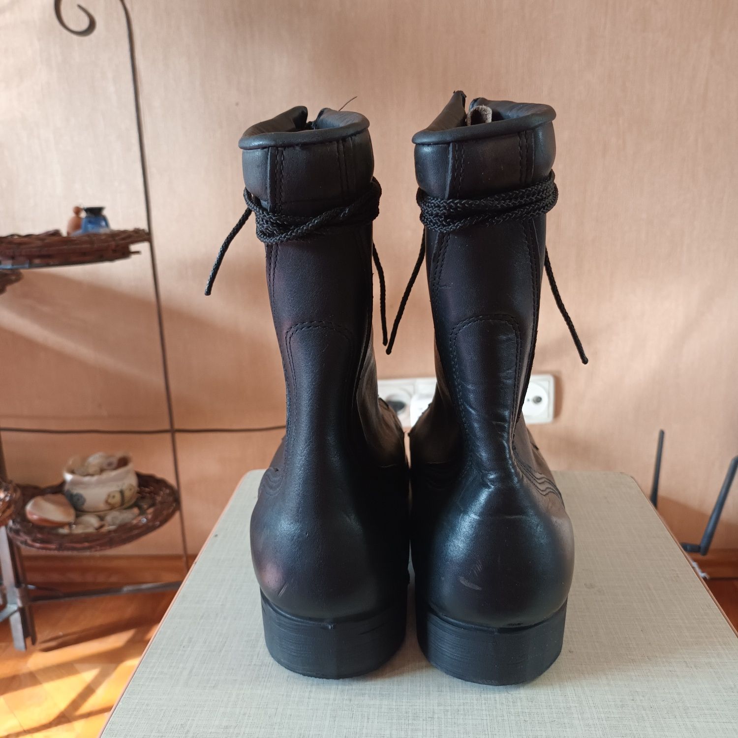 Ботинки Mildew & Water Resistant, DMS, Speed-Lacing, Black Combat  Boo