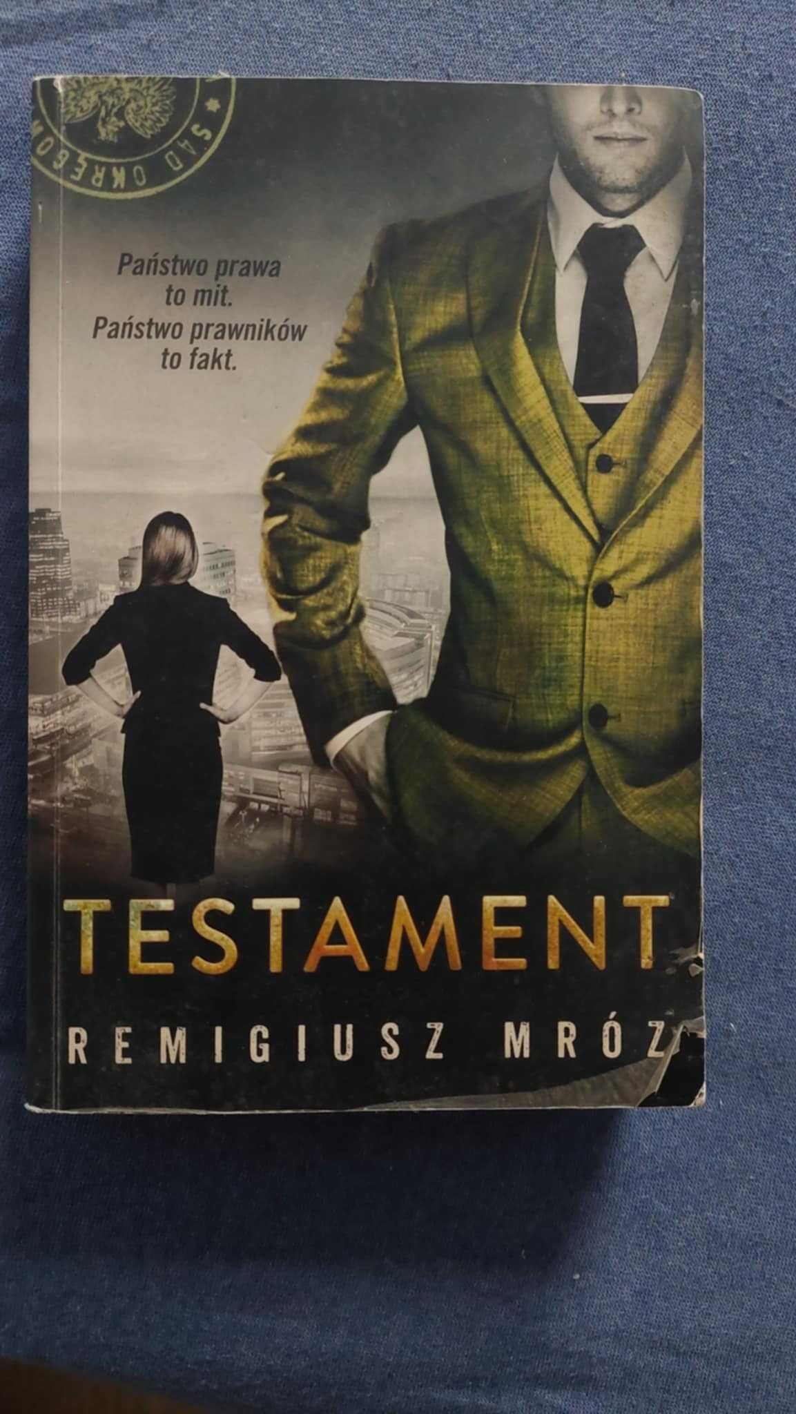 Testament Remigiusz Mróz