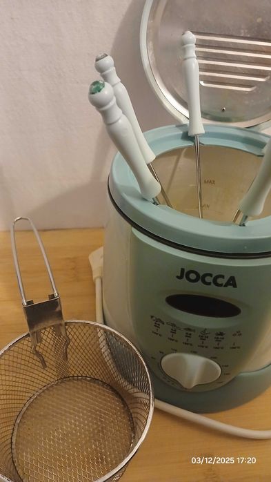 Mini fritadeira - fondue (nunca usado)