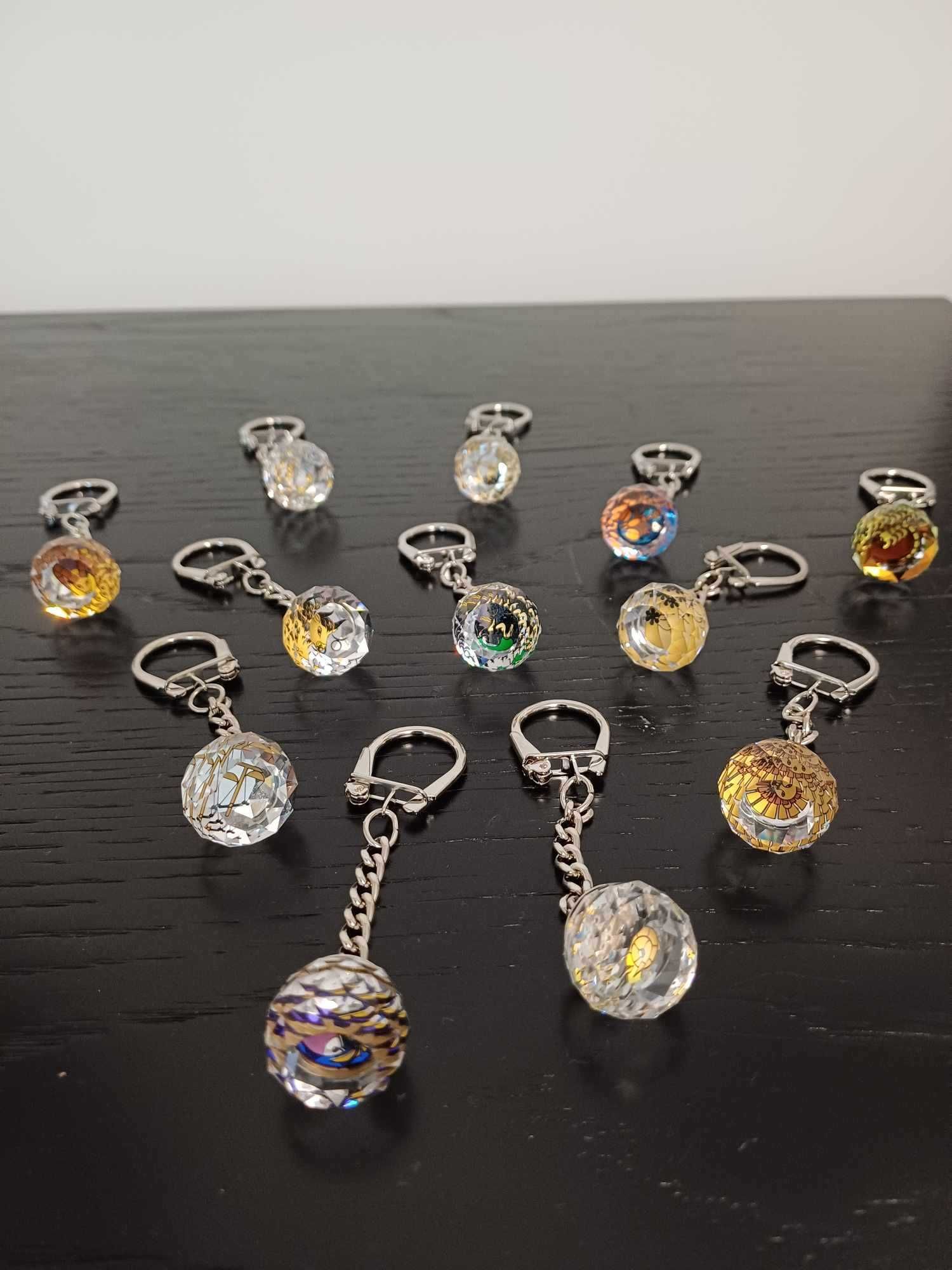 Porta chaves de cristal Swarovski- Signos Zodíaco