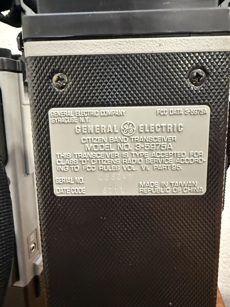 Walkie Talkie General Electric 3-5975A – Kit com 2 unidades