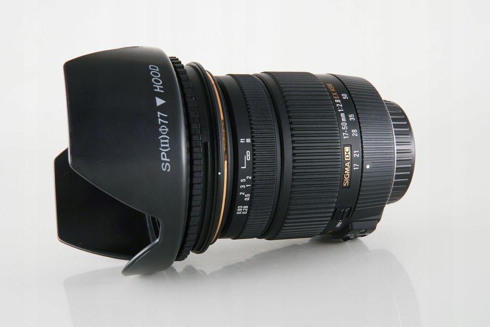 Sigma 17-50 f/2.8 EX DC HSM OS, stan bdb, do Nikona + filtr UV