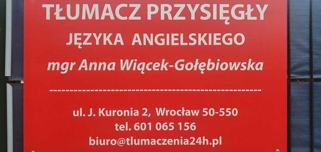 Tłumacz Przysięgły Języka Angielskiego - Wrocław