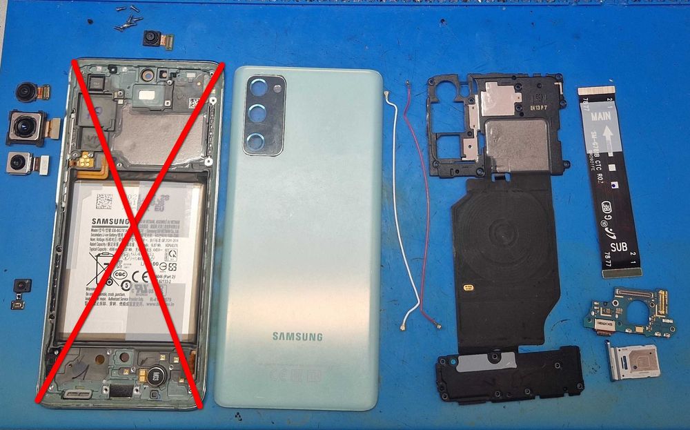 Samsung Galaxy S20 FE - SM-G780F на запчастини