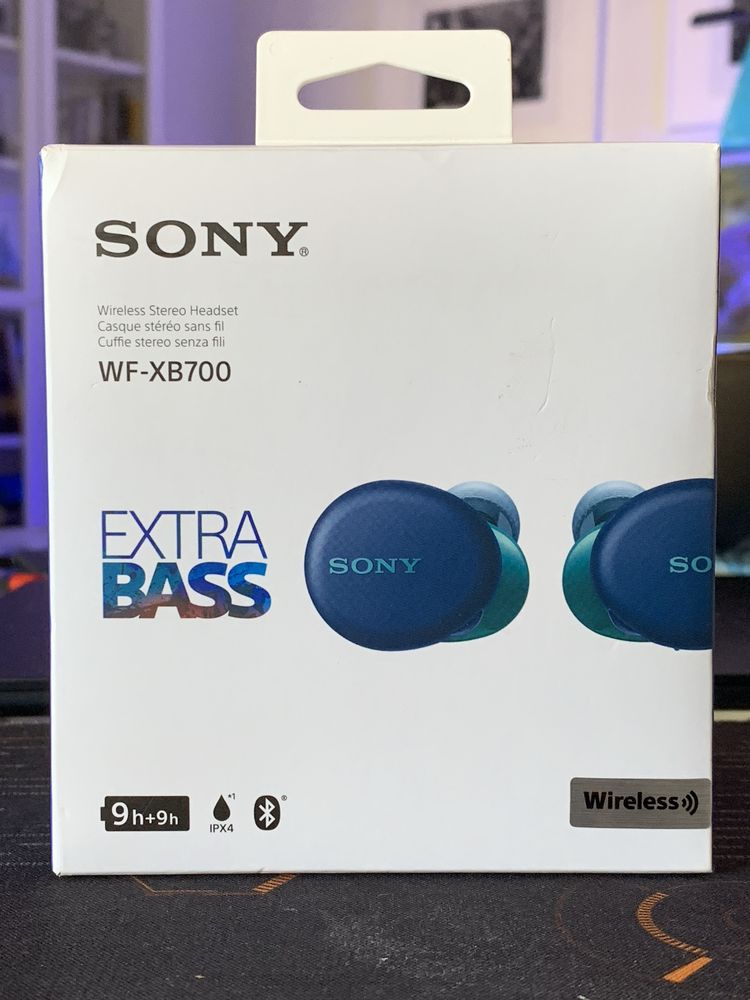 Auriculares Bluetooth True Wireless Sony WF-XB700