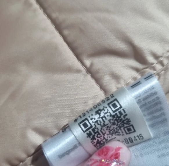 Puchowa adidas płaszcz, kurtka Hooded Premium Long z kapturem 40 42