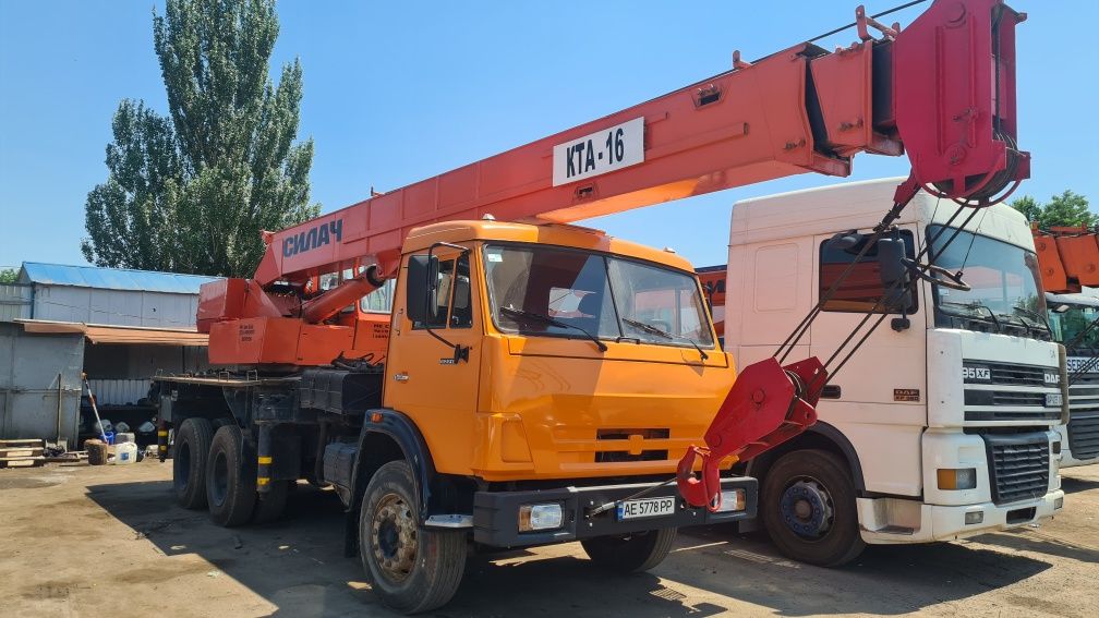 Послуги автокрана 16тонн